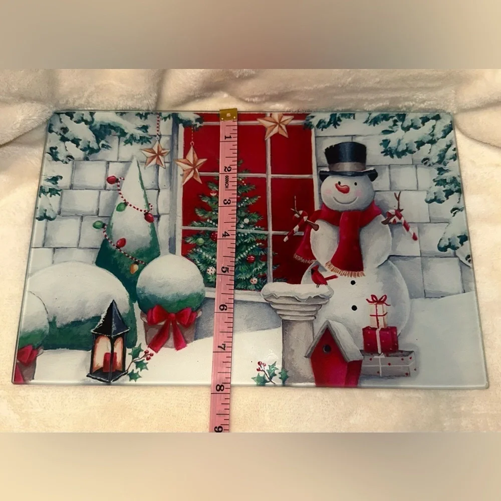 Source Unknown Festive Snowman Holiday Decor - Red, Green, White